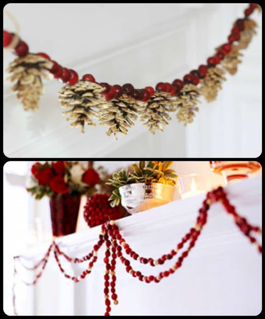 Apple and Cranberry Garland