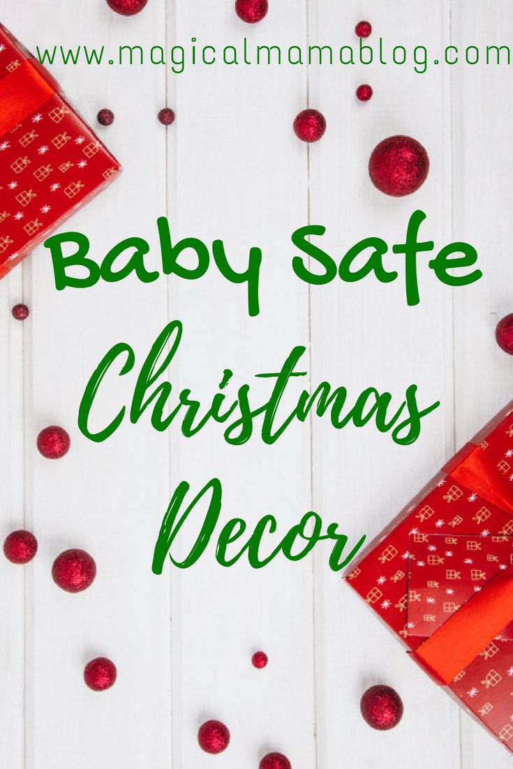 Baby-Safe Christmas Garland