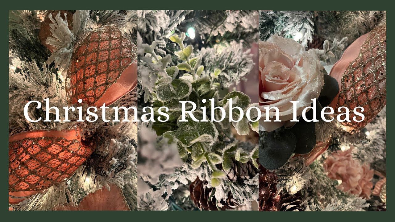 Best Christmas Ribbon Ideas for Tree