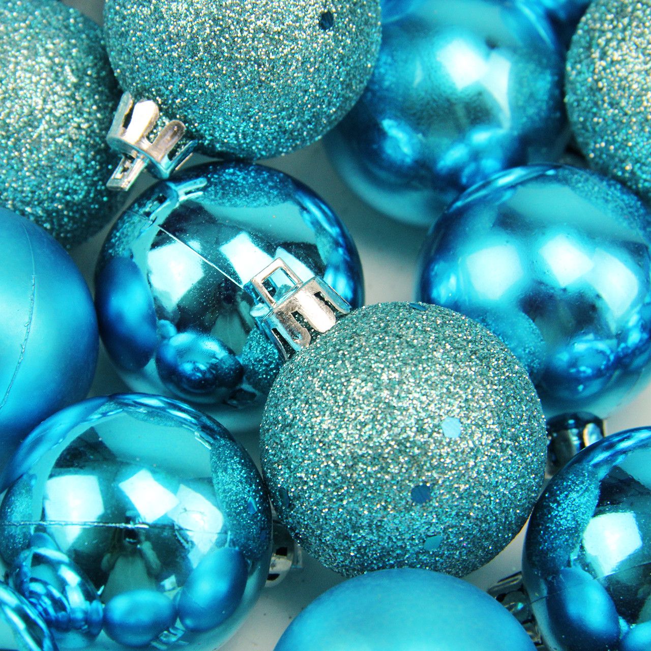 Blue Christmas Ornaments