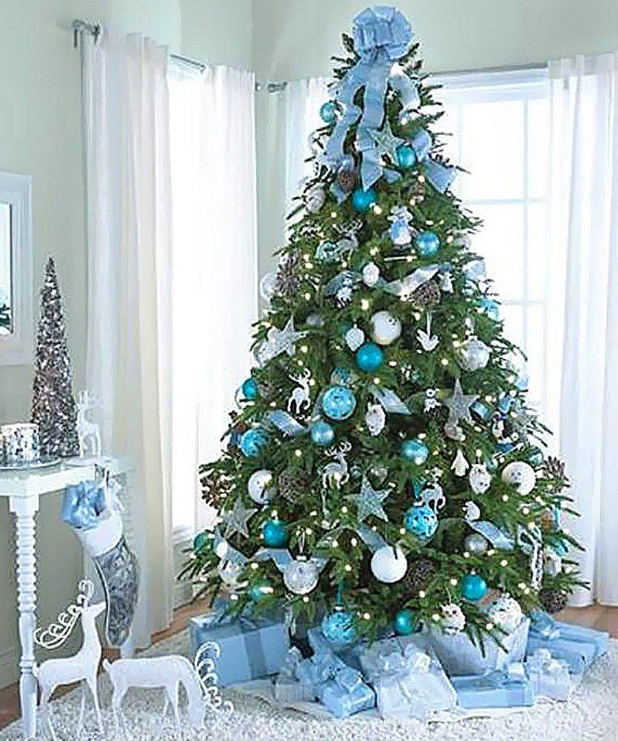 Blue Christmas Tree Inspiration