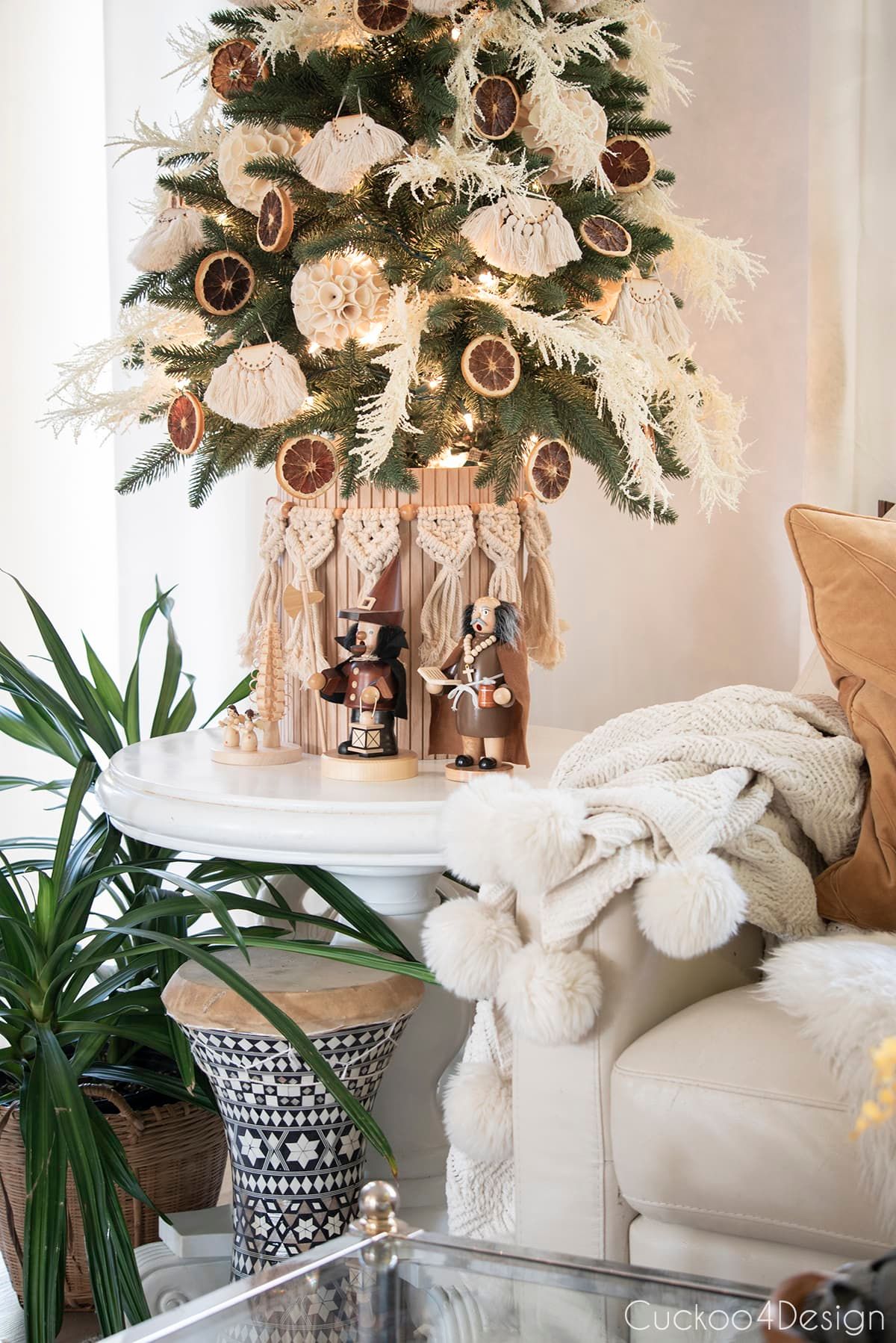 Boho Fall Christmas Tree