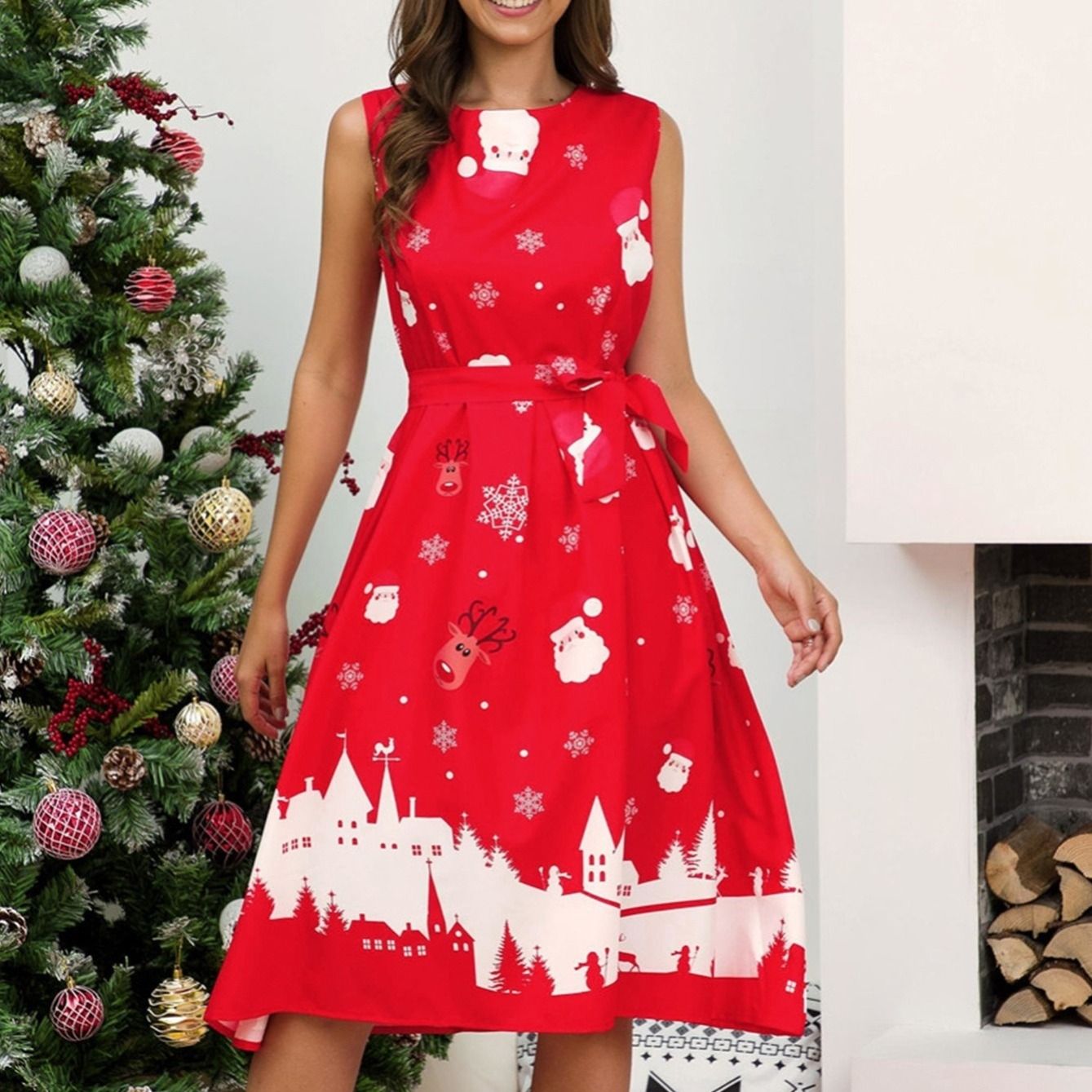 Bold Christmas Dresses