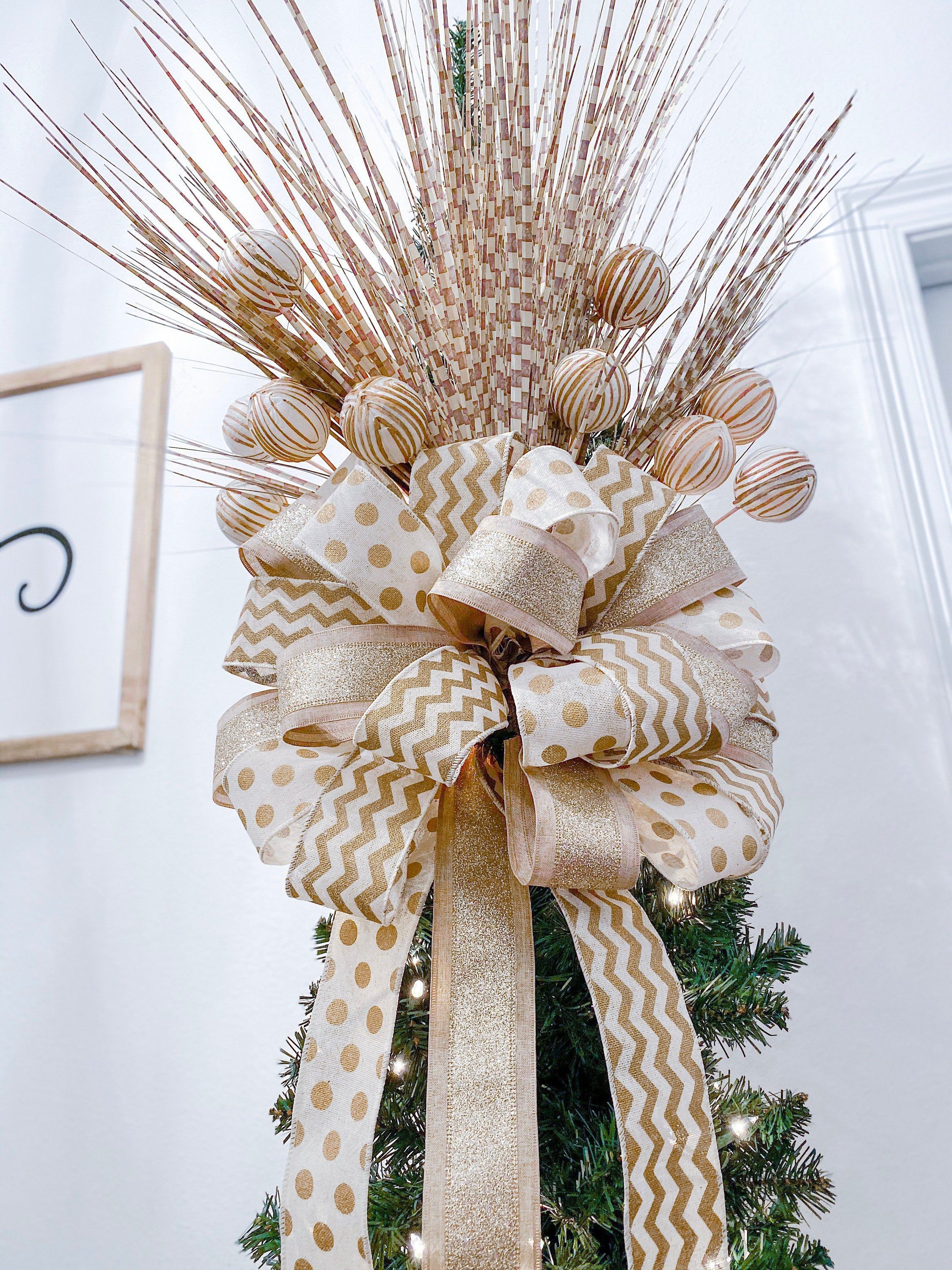 Bow Tree Topper