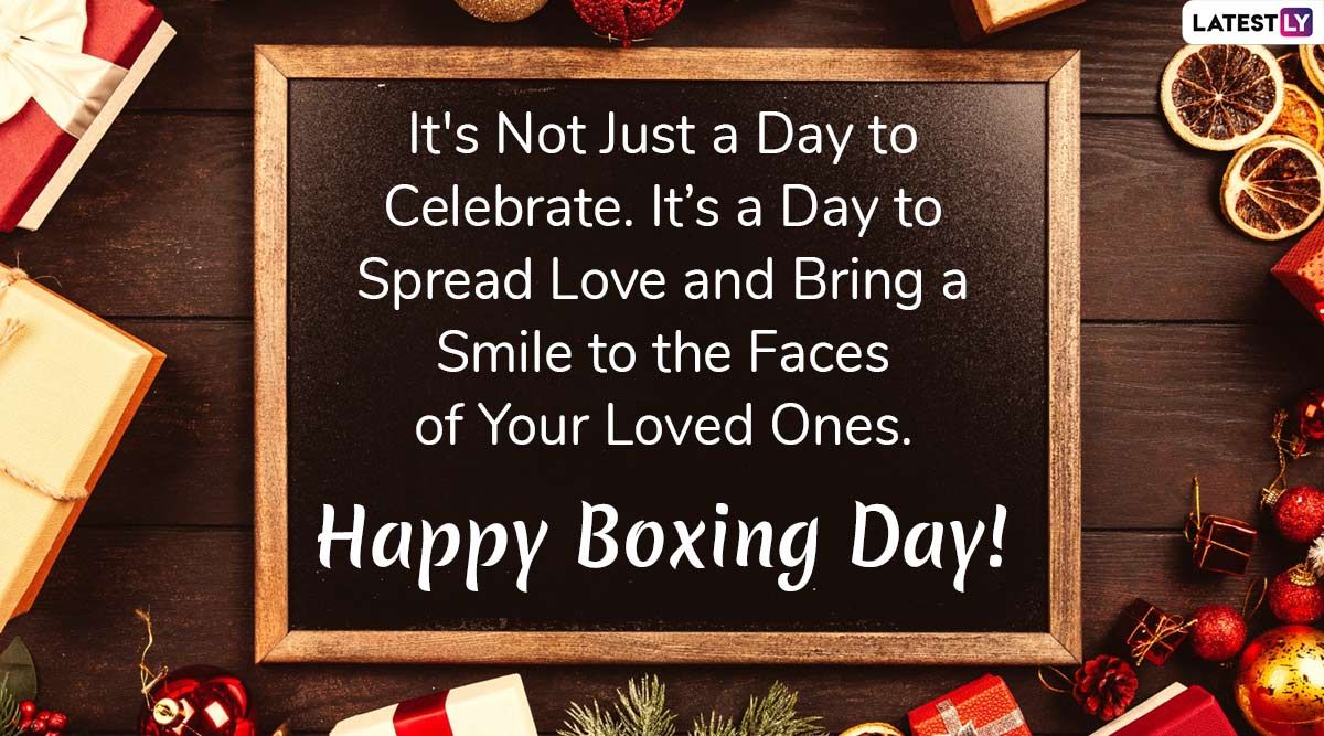 Boxing Day Celebration