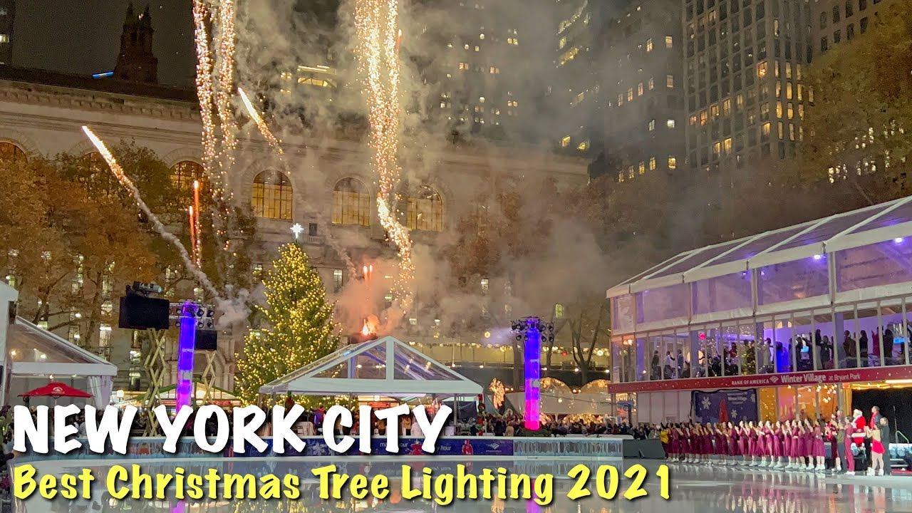 Bryant Park Christmas Tree Lighting 2024 Jobi Ronnie