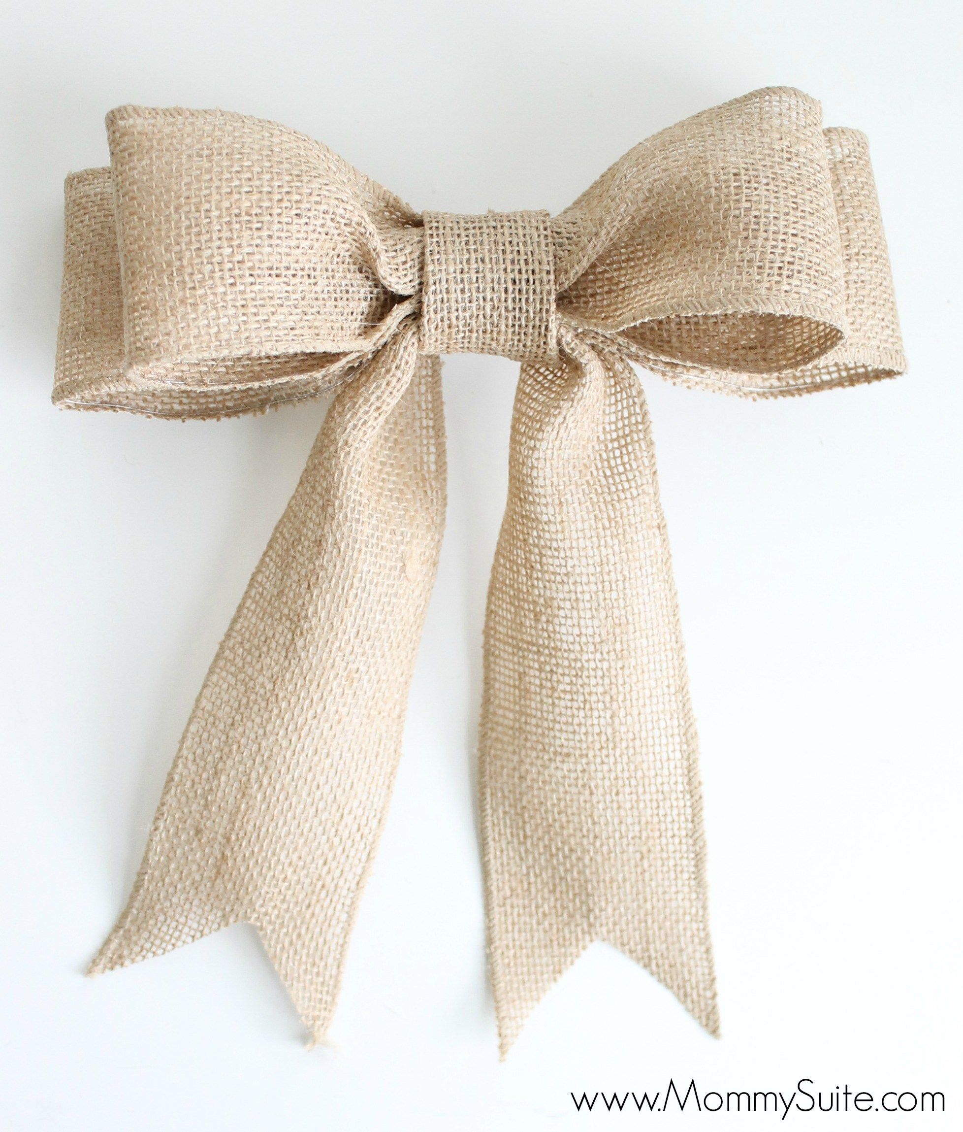 Burlap Bow Ideas