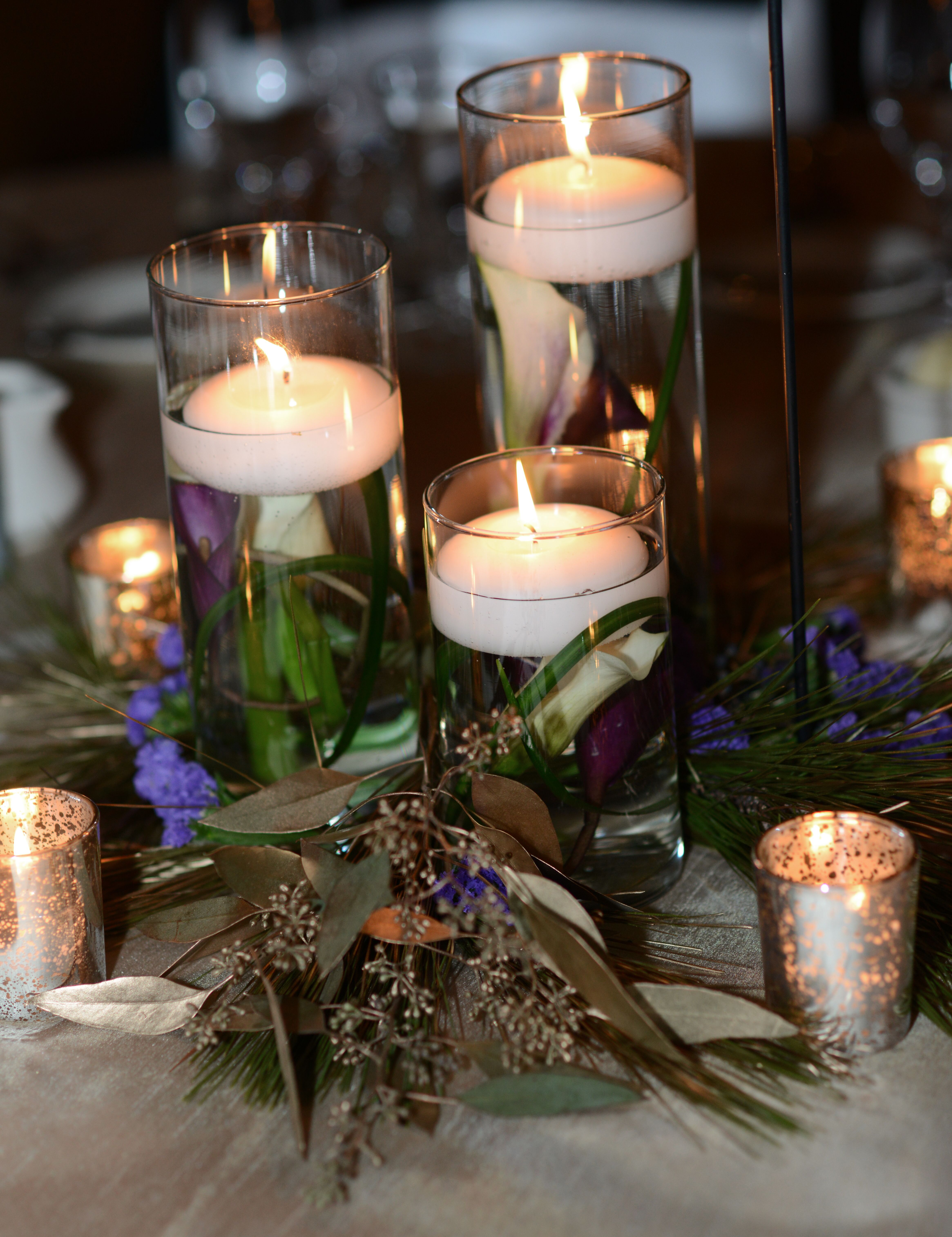 Candles and Centerpieces