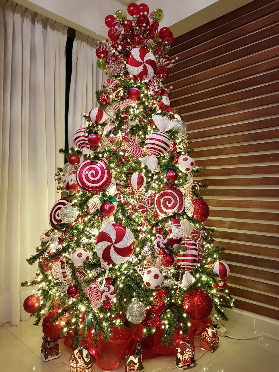 Candy Cane Tree Decoration