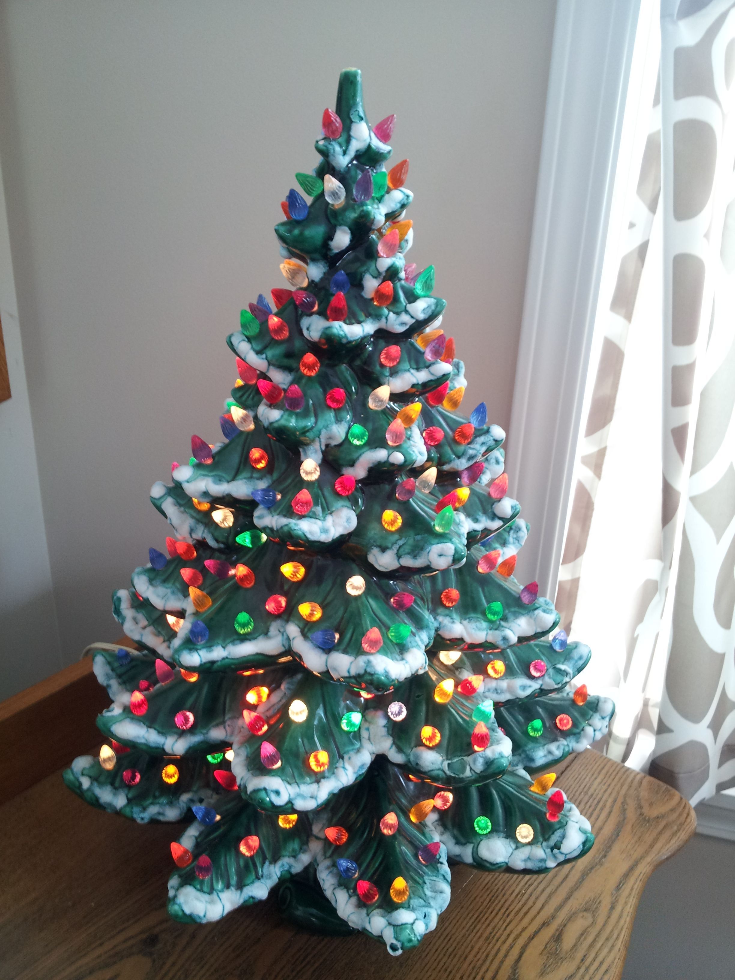 Caring for Vintage Ceramic Christmas Tree