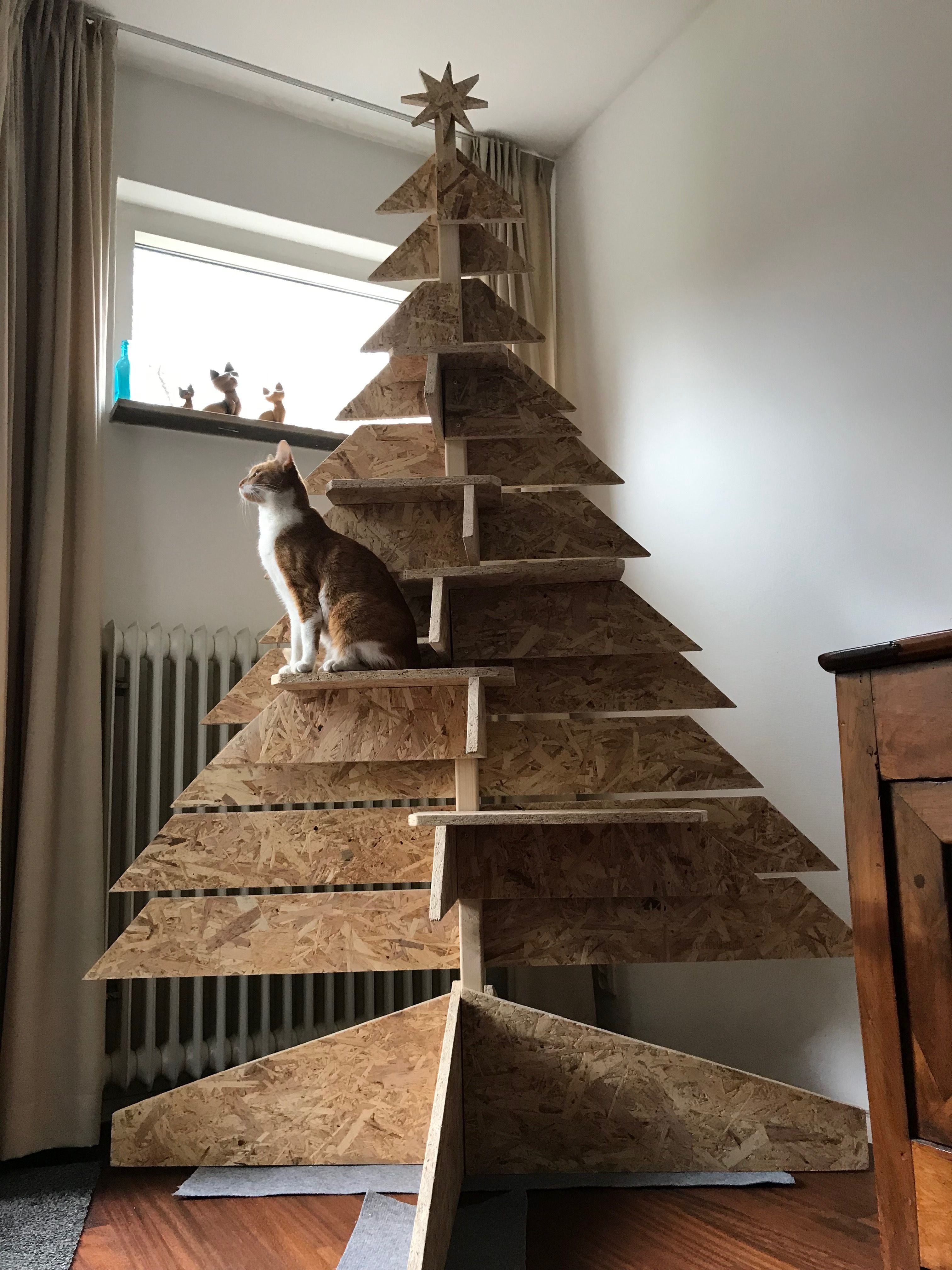 cat proof christmas tree ideas