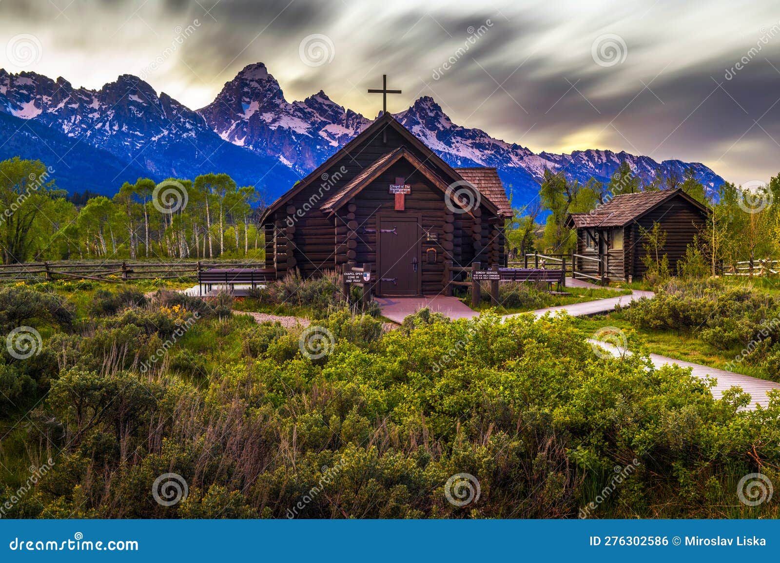 The Chapel of the Transfiguration, Wyoming