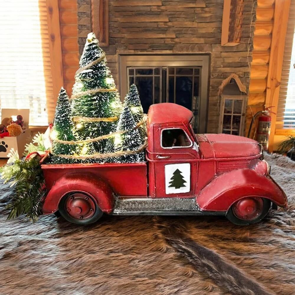 Christmas Decorations for Little Red Truck