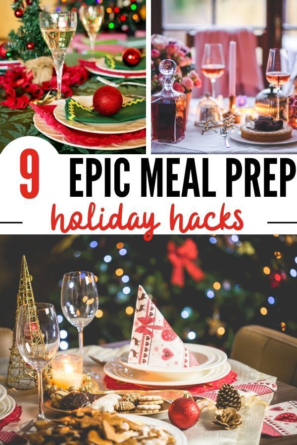 Christmas Dinner Prep Ideas