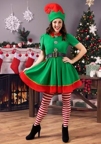 Christmas Elf Costume with a Fun Twist