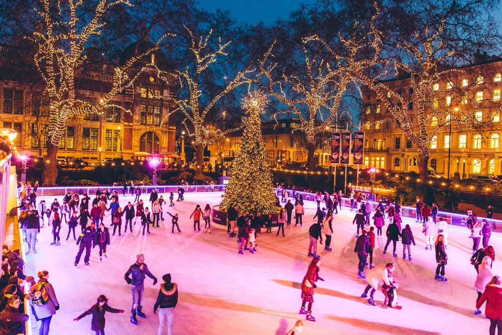 Christmas Ice Skating