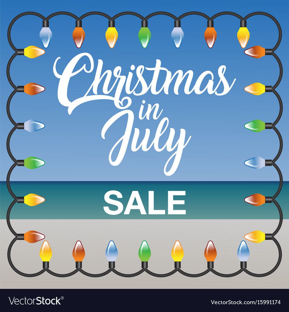 Christmas in July Sale