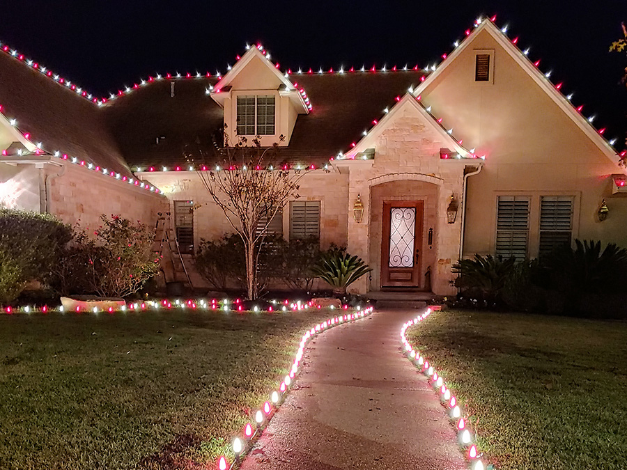 Christmas Light Installation