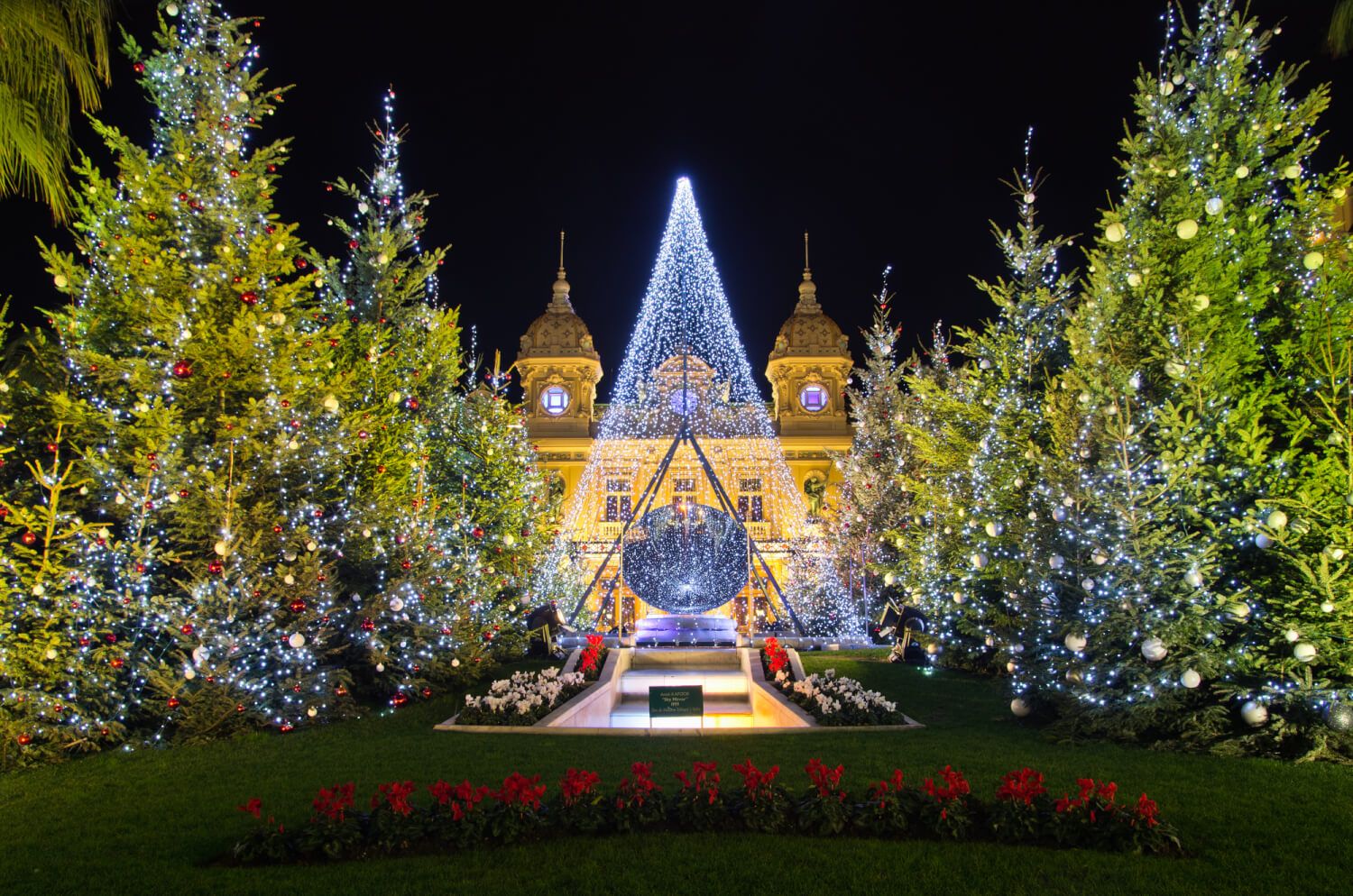 Santa's Grotto at Monaco Christmas Market