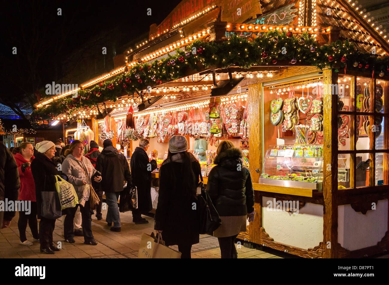 Christmas Market Stalls