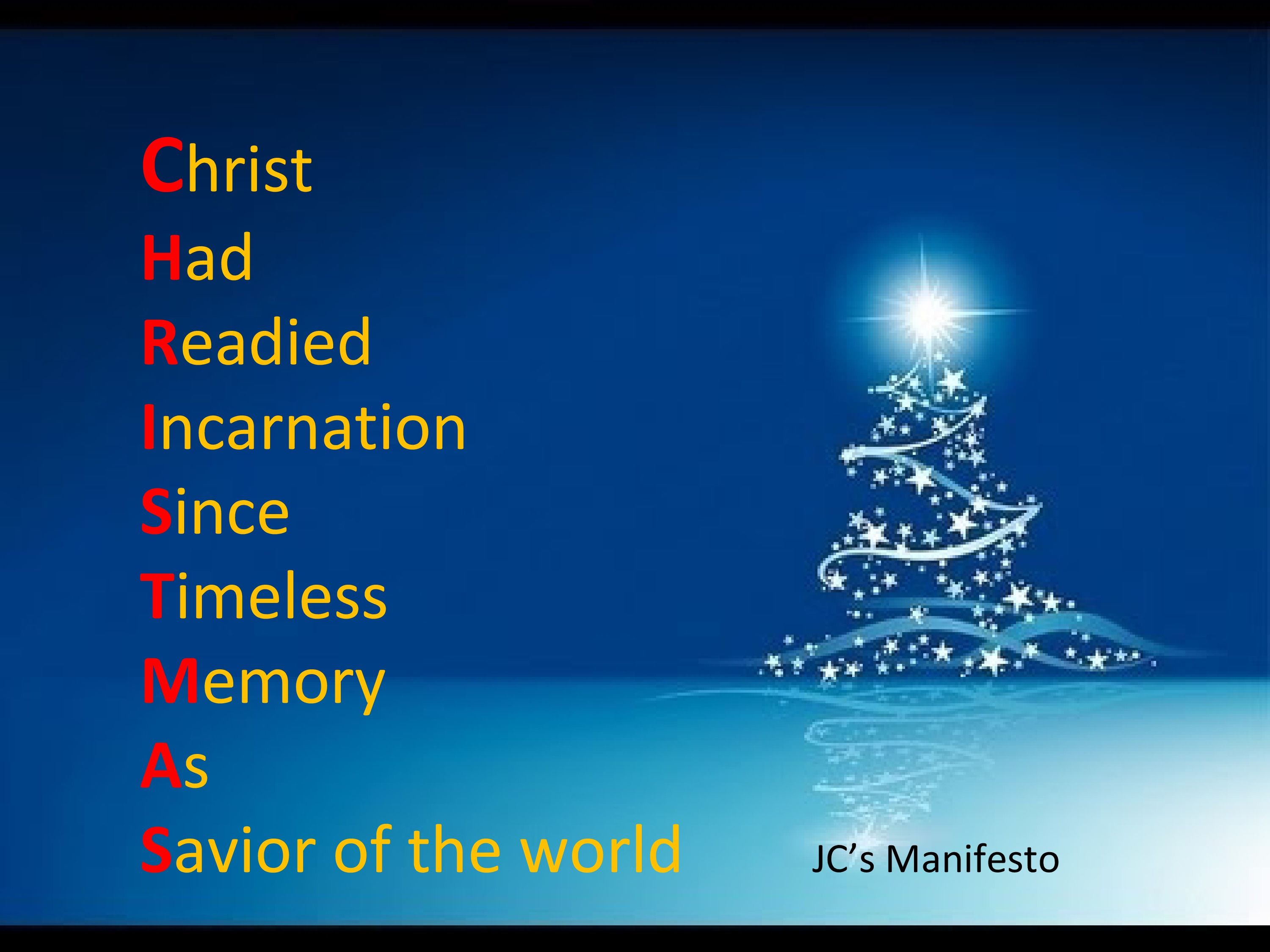 Christmas meaning