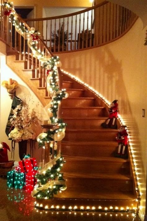 Christmas Staircase Lights