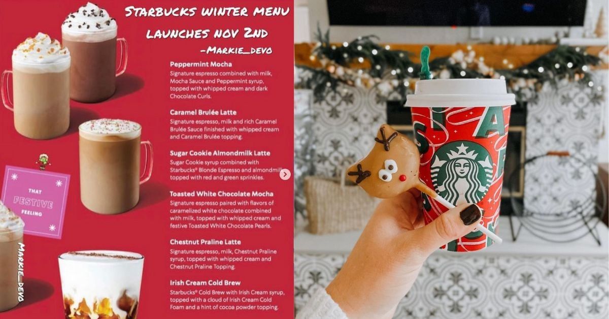 Christmas Starbucks Menu 2024 Revealed