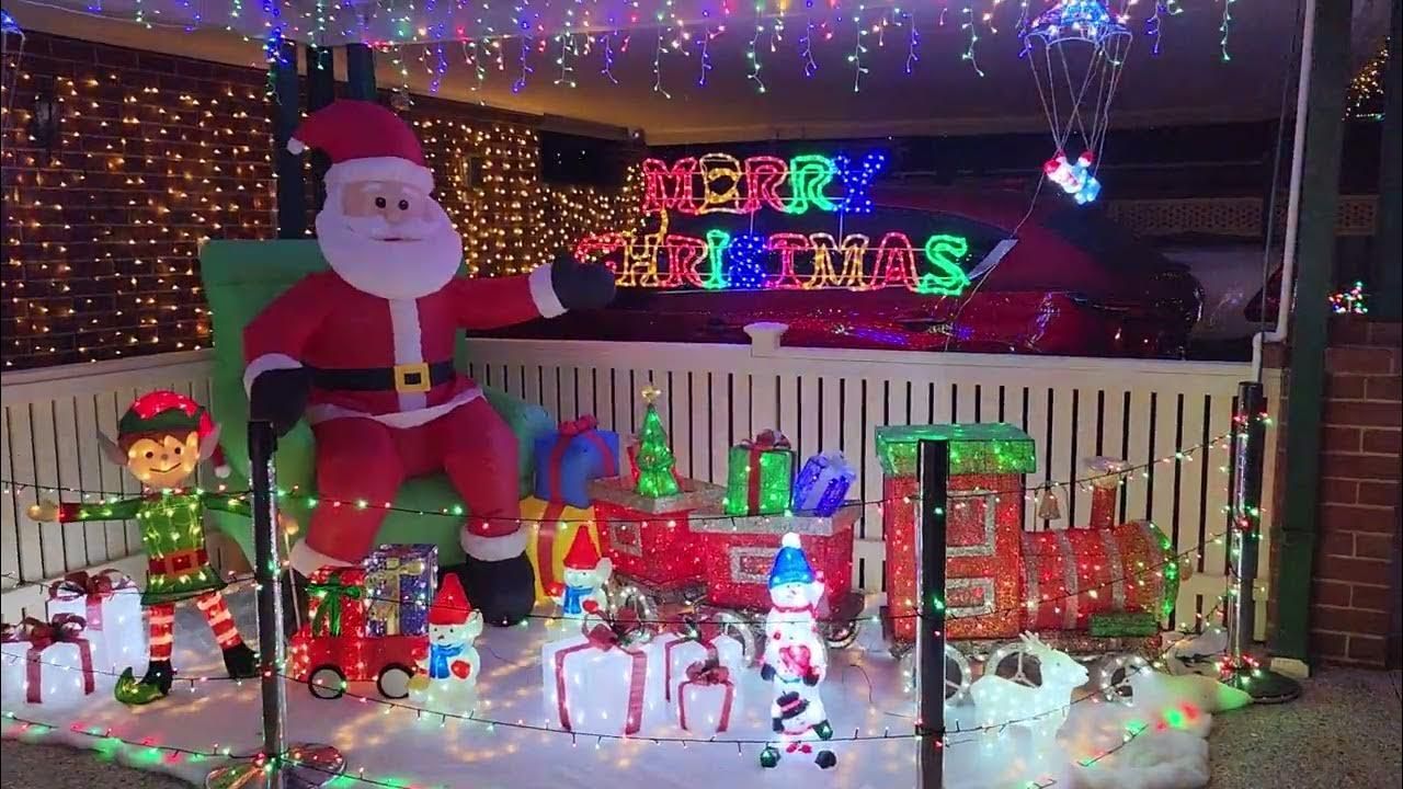 Christmas tree at the UK Embassy in India