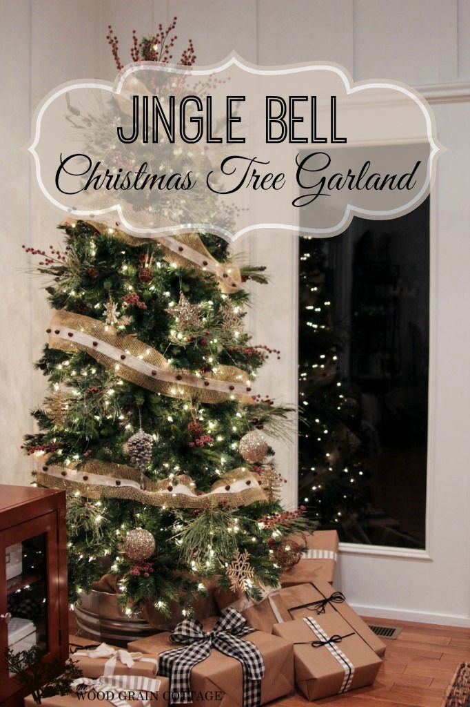 Christmas Tree Bell Garland Ideas