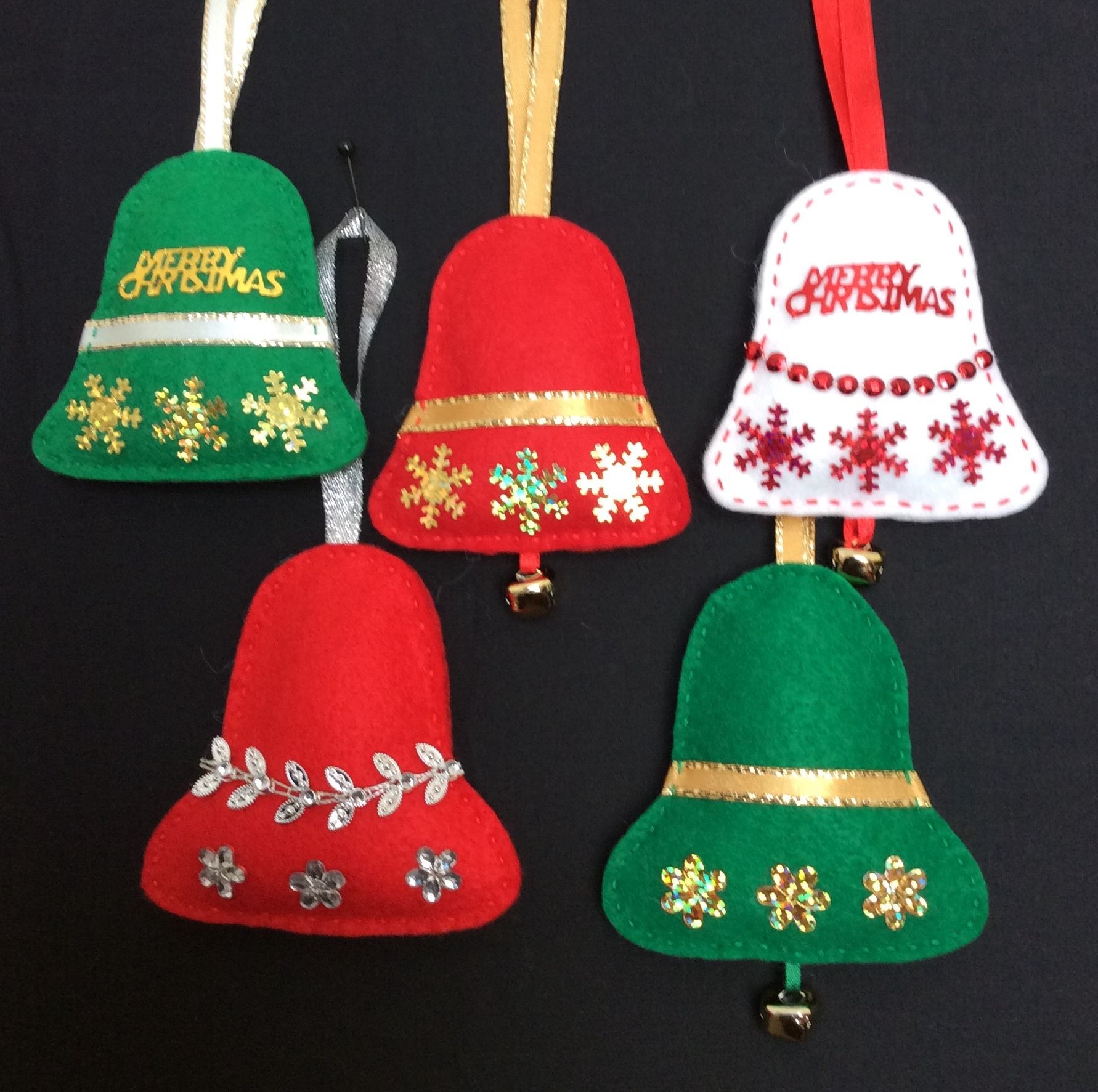 Christmas Tree Bell Ornaments Ideas