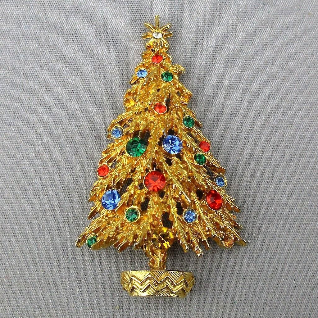 Mylu Christmas Tree Brooch