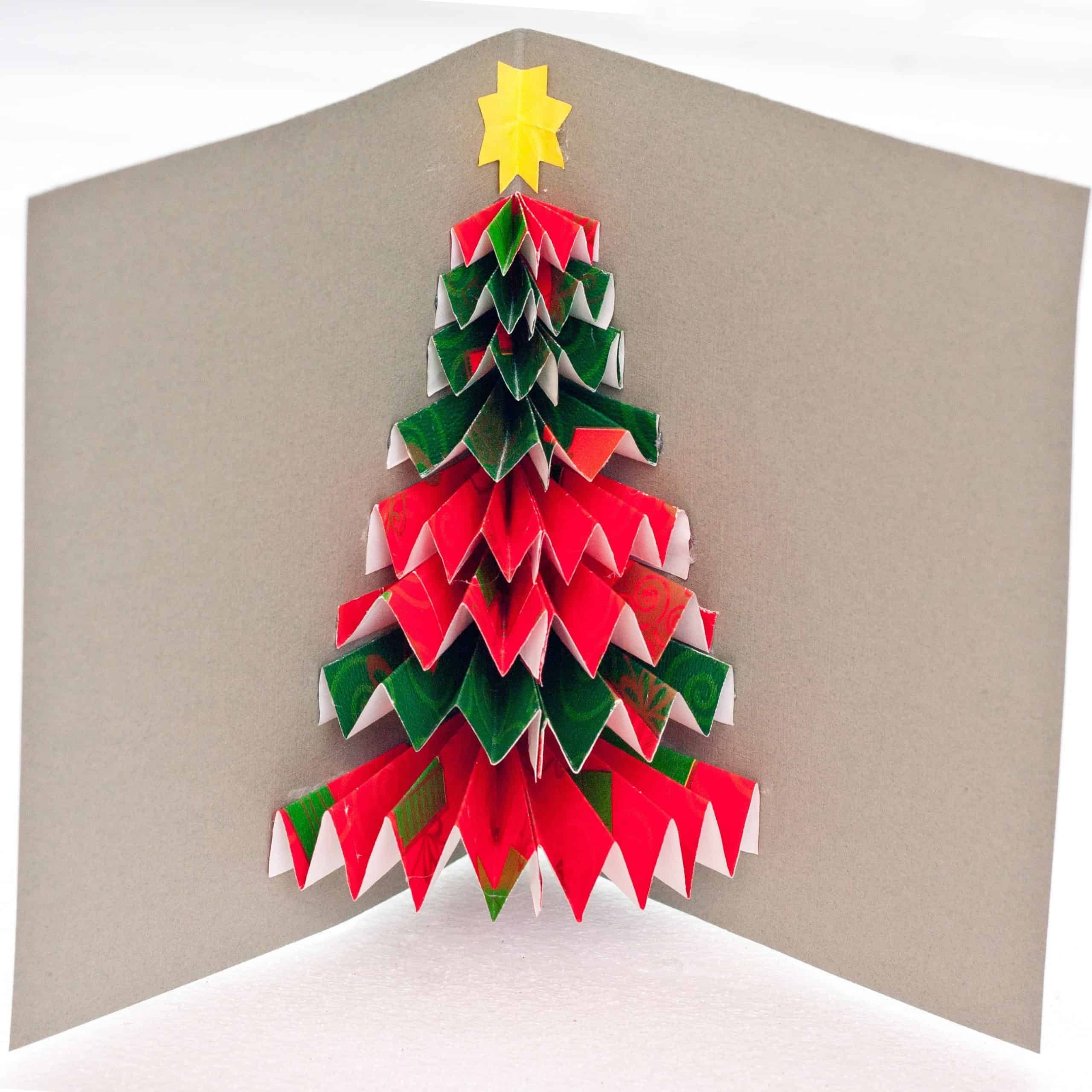 Christmas Tree Card Tree