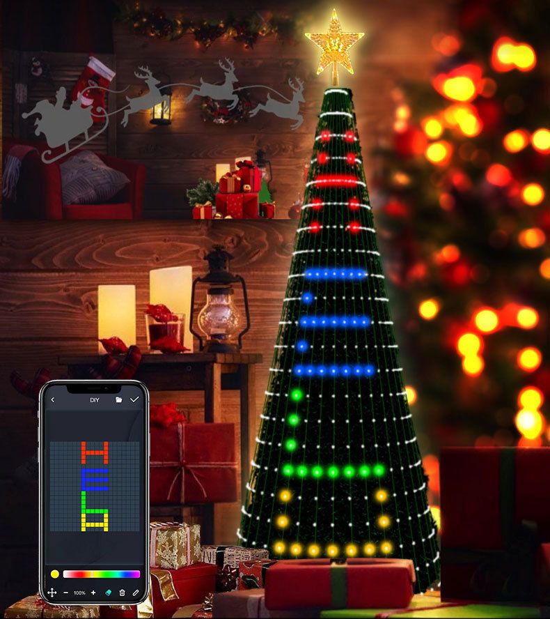 Christmas Tree Color Changing Technology Gallery