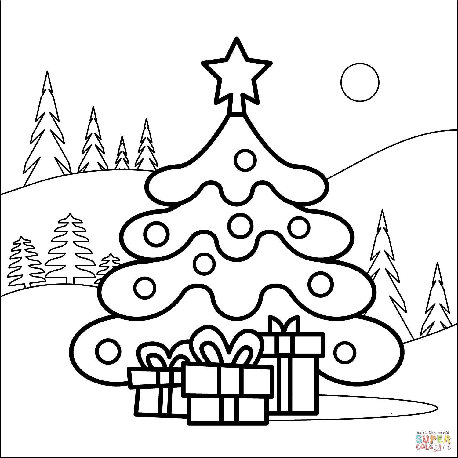 Christmas Tree Coloring