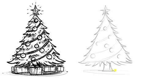 Christmas Tree Drawing Inspiration