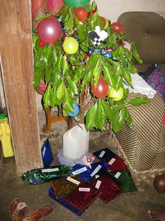 Christmas tree in India