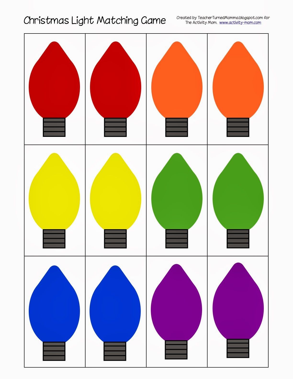 Christmas Tree Lights Pattern