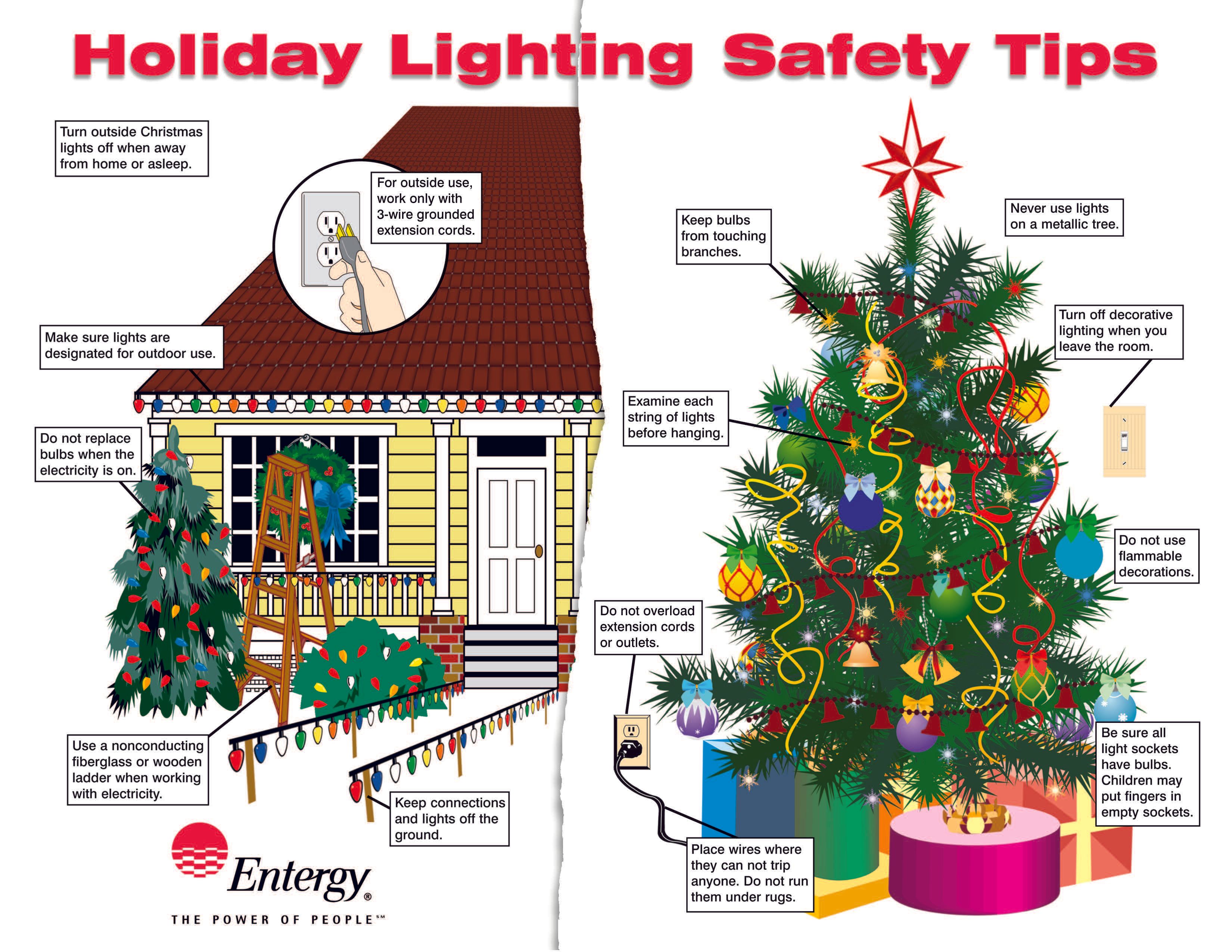 Christmas Tree Lights Safety