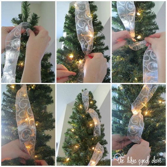 Christmas Tree Ribbon Curls: A Step-By-Step Decorating Guide