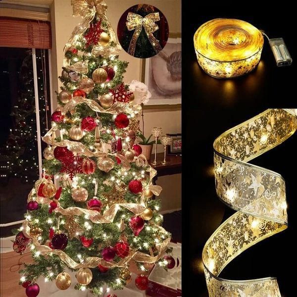 Christmas Tree Ribbon Decorating Ideas