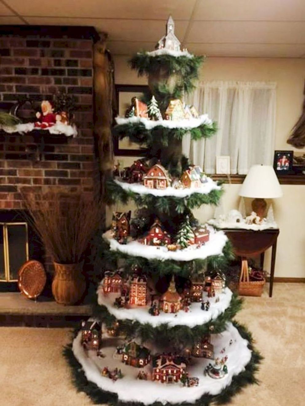 Christmas Tree Village Ideas