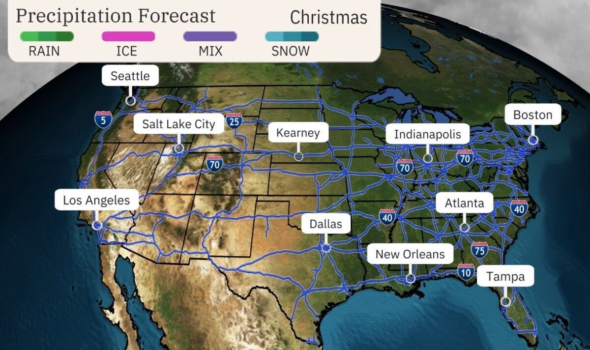 Christmas Weather Predictions