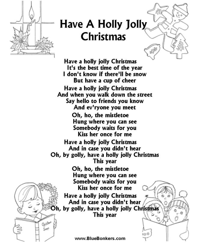 Classic Christmas Carol Lyrics For The Holiday Season