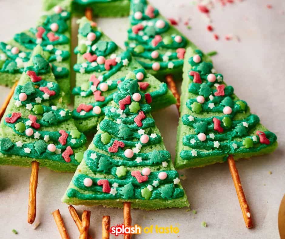 Classic Christmas Tree Cookies