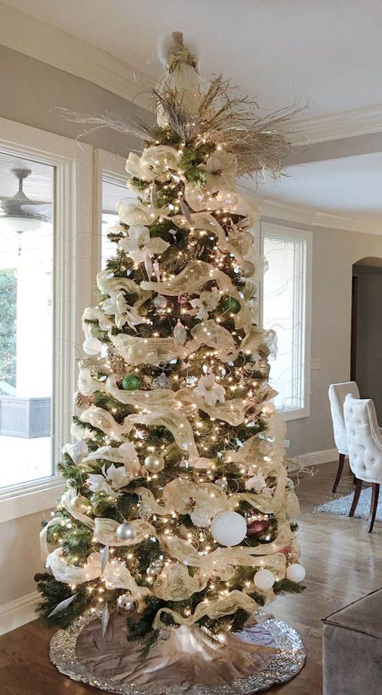 Classy Elegant Christmas Tree Decorating Ideas This Season