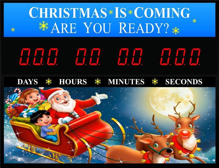 Countdown To Christmas 2024: Hours, Minutes, Seconds