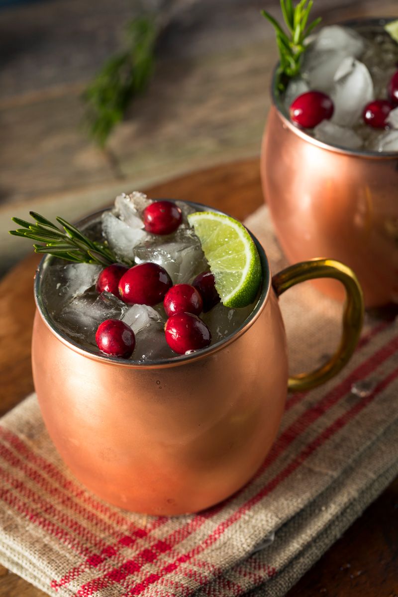 Cranberry Moscow Mule Recipe