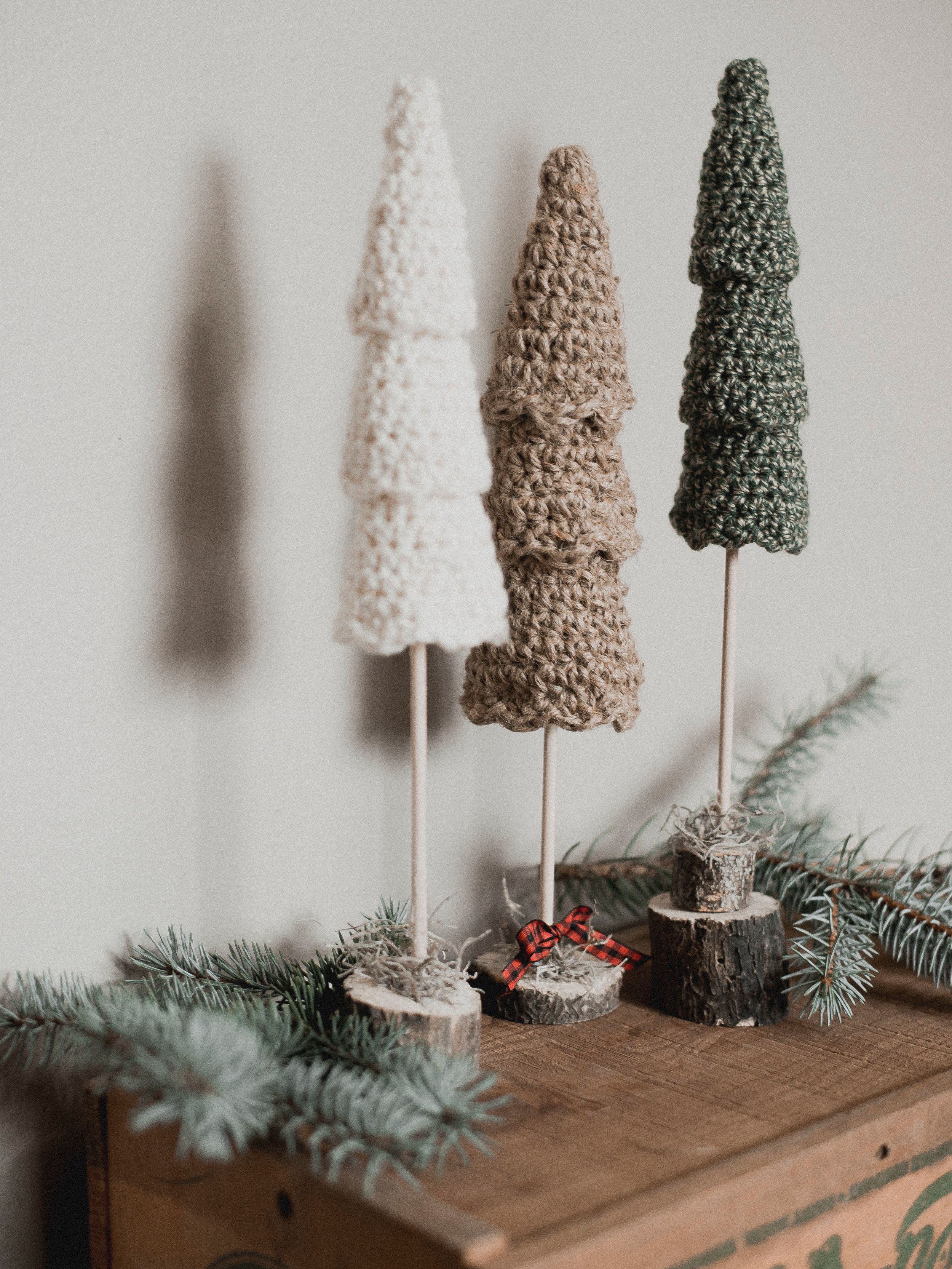 Crochet Christmas Tree with Branches