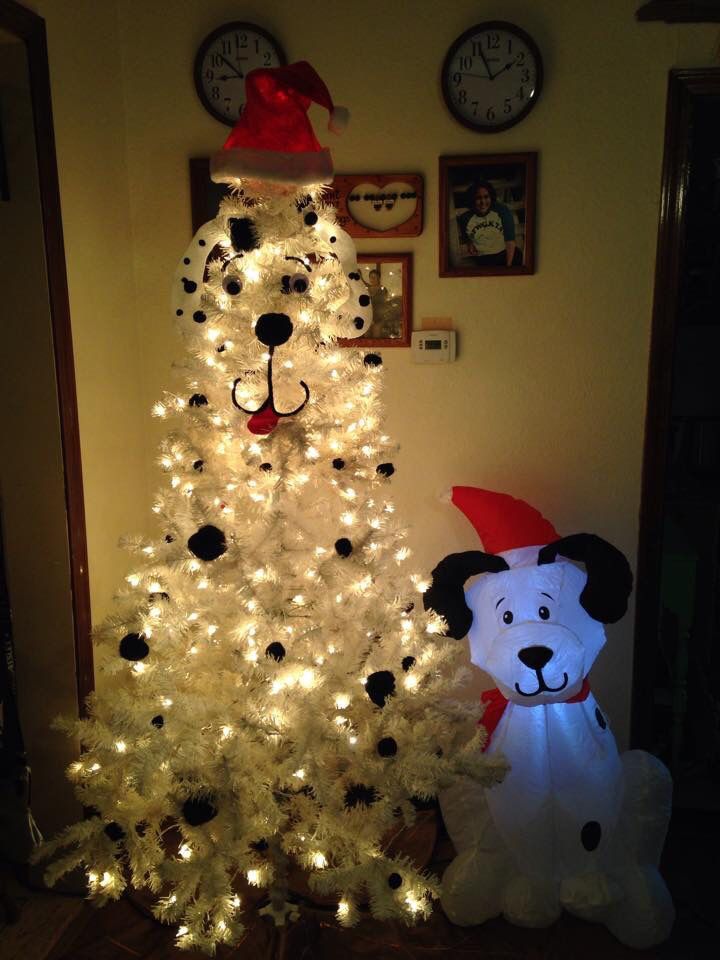 Dalmatian Decorated Christmas Tree Inspiration And Ideas