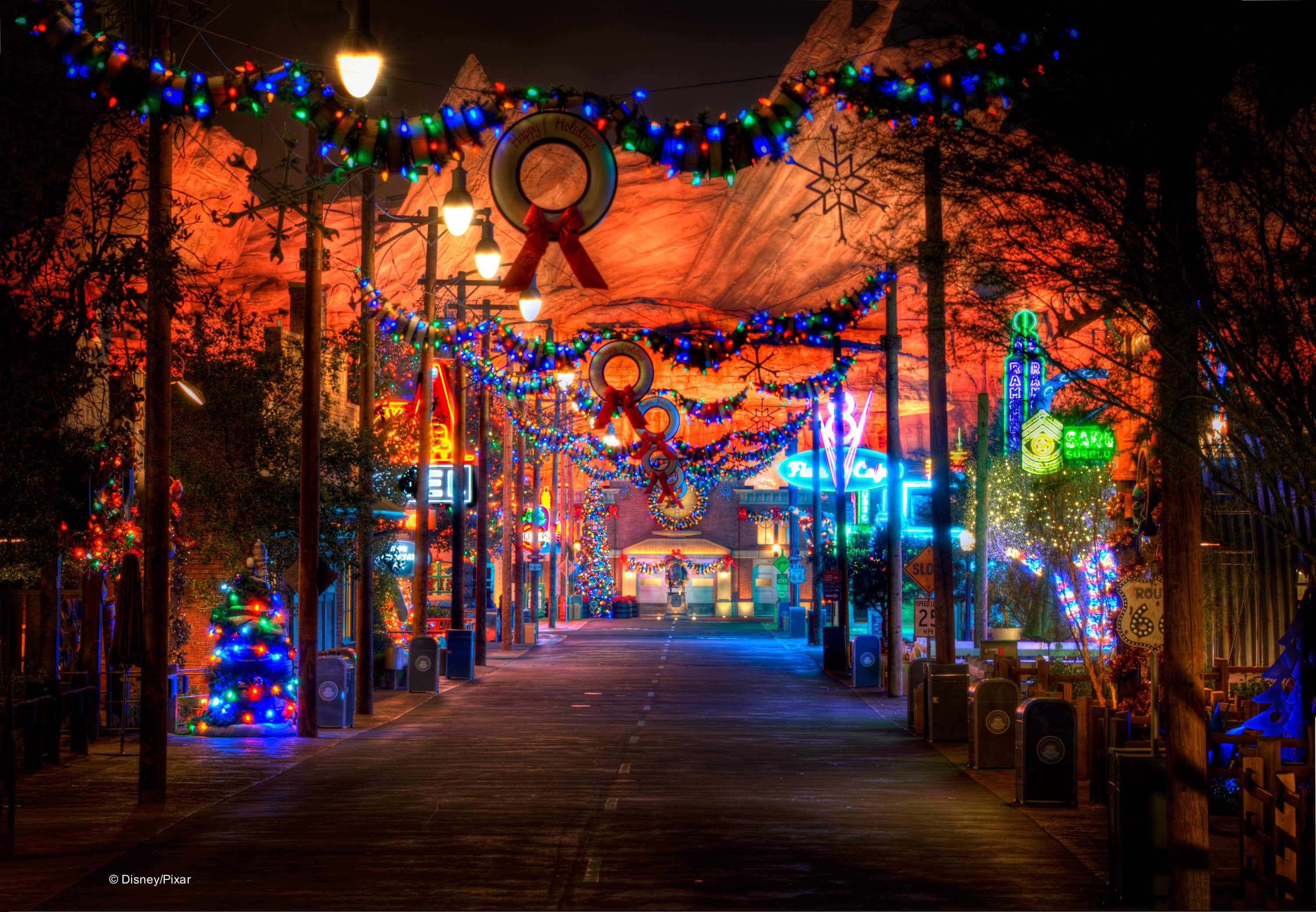 Disney California Adventure's Holiday Celebration